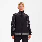 Engel Arbeitsjacke Entire Damen 1333-144-2079 Gr. 2XL schwarz/anthrazit