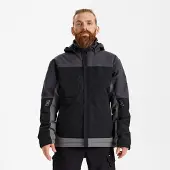 Engel Winterjacke Entire 1429-176-2079 Gr. 6XL schwarz/anthrazit