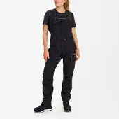 Engel Latzhose Entire Damen mit 4-Wege-Stretch 3341-234-2079 Gr. 40 schwarz/anthrazit