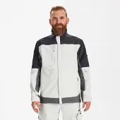 Engel Arbeitsjacke mit Stretch 1337-234-30179 Gr. XS weiß/anthrazit