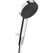 Hansgrohe Pulsify Brausehalterset 105 1jet chrom mit Brauseschlauch 125 cm, 24301000