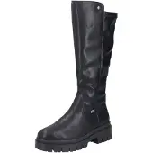 Rieker Damen Hochschaftstiefel mit RiekerTEX-Technologie Z9490, Größe:37 EU, Farbe:Schwarz