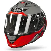 Airoh Spark Rise Schwarz Rot Integralhelm Größe XL
