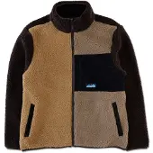 KAVU - Wayside - Fleecejacke Gr S braun/schwarz