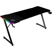Mars Gaming MGDX160RGB, Gerade, Rechteckige Form, Stahl, Gaming, Karbonfaser, Schwarz