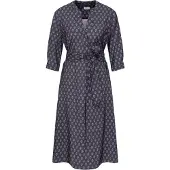 Seidensticker Sommerkleid 3/4 V-Neck Druck