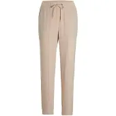 Goldner Kurzgröße: Braune Cargo-Schlupfhose SARA in beige | Gr.: 20