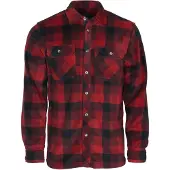 Pinewood - Finnveden Canada Fleece Hemd - Hemd Gr XL rot