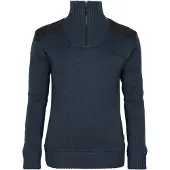Pinewood Hurricane Women Sweater d.navy melange (378) XS