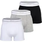 Ellesse Herren Boxershorts, 3er Pack - AMBRIA, Trunks, Logobund, einfarbig