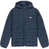 Quiksilver Outdoorjacke "Scaly", Kinder, Gr. 16, blau (schwarz navy), Obermaterial: 100% Nylon., Jacken Outdoorjacke