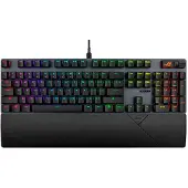 Asus ROG Strix Scope II X, Volle Größe (100%), Kabelgebunden, USB, Mechanischer Switch, RGB-LED, Schwarz