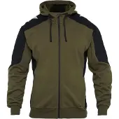 Engel Sweatjacke Cardigan Galaxy 8820-233-5320 Gr. XL forest green/schwarz