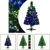 The Living Store Künstlicher Weihnachtsbaum Glasfaser 64 cm Grün