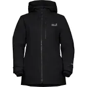 Jack Wolfskin Flowline 3in1, Skijacke, Damen, schwarz