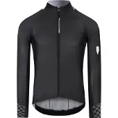 Q36.5 - Gregarius Hybrid Collar Fade L/S Jersey - Radtrikot Gr S schwarz/grau