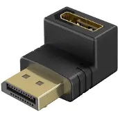 Goobay DisplayPort-Winkeladapter 90° nach unten