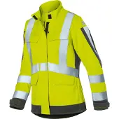 Kübler PROTECTIQ HIGH VIS Damenjacke arc1 PSA 3 warngelb/anthrazit 54 - 1493 8345-3497-54 - warngelb/anthrazit