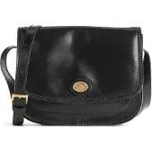 The bridge Story Donna Schultertasche 24cm Schwarz/Gold