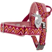 Hurtta Razzle-dazzle Norweger Geschirr, Farbe:rot, Größe:65-80cm