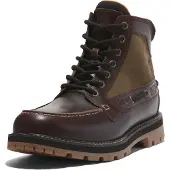 Timberland Boots Britton Road Mid Lace Herren Burgundy Full Grain-Schuhgröße 43,5