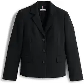 Tommy Hilfiger Kurzblazer "PUNTO TONAL CREST SLIM BLAZER"