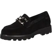 Sioux Slipper "Meredira-751-H", Damen, Gr. 41 (UK 7), schwarz, Obermaterial: 100% Kalbsveloursleder CAVL. 100% Gummi rubber., Schuhe Slipper