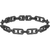 BOSS Armband "KODE CHAIN", schwarz, Armbänder, 19cm, Edelstahl, Armband