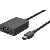 Microsoft Mini DisplayPort/VGA, Mini DisplayPort, VGA (D-Sub), Männlich, Weiblich, Schwarz, 1 Stück(e)