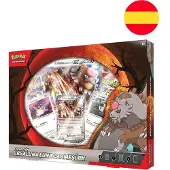 Pokemon Trading Card Game Blutmond Ursaluna Ex Packung 4 Umschläge Spanisch