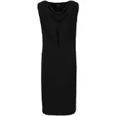 MADELEINE Sommerkleid "Kleid Elegantes Jersey-Kleid mit Wasserfallausschnitt" Wasserfall-Ausschnitt