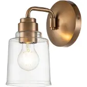 Kichler Zeitgenössische Wandleuchte Aivian Steel Antique Brass 1 Light E27