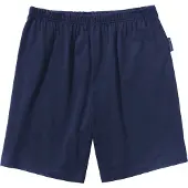 Jan Vanderstorm Shorty "2er Pack kurze Schlafhose TIEMU", Herren, Gr. XXL, blau (dunkelblau), Obermaterial: 100% Baumwolle CO., Homewear-Sets Shorty