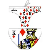 Turbo King Of Hearts Badeslip