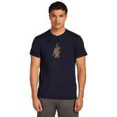 Icebreaker - Merino 150 Tech Lite S/S Tee Bear Tour - Merinoshirt Gr XXL blau