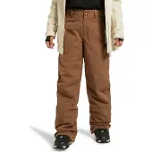 Dc-shoes Snowboardhose "Riveter", Damen, Gr. S, Normalgrößen, braun (toffee), Obermaterial: 55% Polyester, 45% Polyester., Hosen Snowboardhose