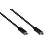 Varia USB-C Ladekabel USB 3.1 (Gen.1) 2m, 3A, schwarz