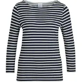 MADELEINE "Shirt Ringelshirt mit U-Boot-Ausschnitt, Halbarm" Ringelshirt mit 3/4-Arm
