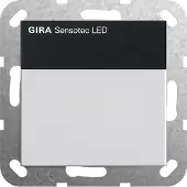 Gira 2368005 Sensotec LED + Fernbedienung System 55 Schwarz m