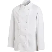 Bernhard Leiber KG Leiber Kochjacke, langarm, unisex, weiß, Bäckerjacke ideal zum Kochen oder Backen, Größe: 62