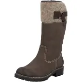 Rieker Damenschuhe Stiefel Gefüttert Stiefel Braun Freizeit