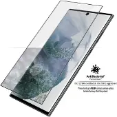 PanzerGlass Case Friendly Displayschutzfolie Schwarz für das Samsung Galaxy S22 Ultra