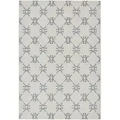 Sansibar Teppich "Nordsee Beach SA-034", beige (creme), B:67cm H:5mm L:120cm, Polypropylen, Teppiche, Teppich, modernes Design, Motiv: gekreuzte Säbel, In- und Outdoor geeignet