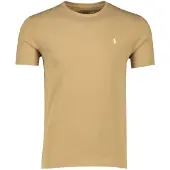 Ralph Lauren für Herren. 710671438329 Custom Slim Fit Strick-T-Shirt braun (L), Lässig, Baumwolle, Kurzarm