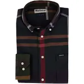Barbour für Herren. MSH4980 Hemd Dunoon Tartan Tailored Multicolor (L), Lässig, Mehrfarbig, Baumwolle, Langarm