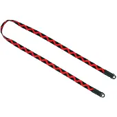 Artisan&artist ACAM 317 Sazanami Seidenarmband schwarz/rot