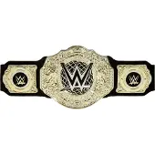 Wwe Championship Titel, World Heavyweight Rollenspiel und Kostüm, Kunstledergürtel, 6 Jahr(e), Schwarz, Gold, Kunststoff