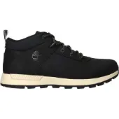 Timberland Sprint Basic Mid Lace Leder-Sneaker, Schwarz 42 EU