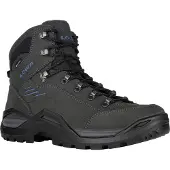 Lowa RENEGADE EVO GTX MID, Männlich, Erwachsener, Anthrazit, Blau, Outdoor-Stiefel, Walken, Wandern, Trecken, Deutsch