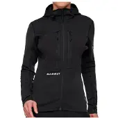 Mammut - Women's Eiger Nordwand Advanced ML Hooded Jacket - Fleecejacke Gr XL schwarz